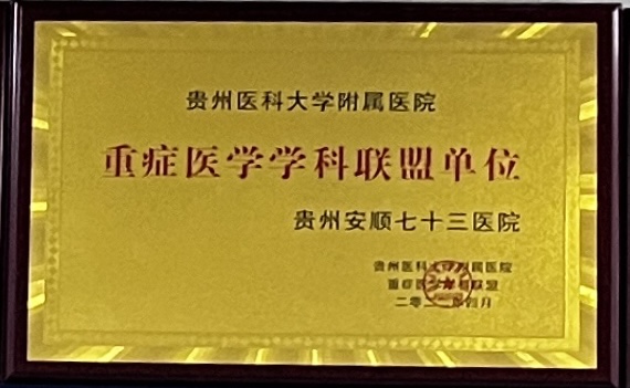 貴州醫科大學附屬醫院重癥醫學科聯盟單位